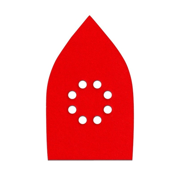 Diablo 6-3/4 in. L X 4-3/16 in. W Assorted Grit Aluminum Oxide Mouse Sandpaper 10 pk DCTDETVGPH10G - main